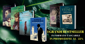 I bestseller tascabili Garzanti al -25% fino al 3 marzo  